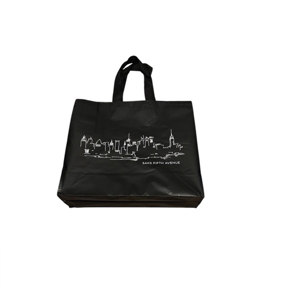 Saks Fifth Avenue Shopper Tote Bag NWT - Picture 2 of 4